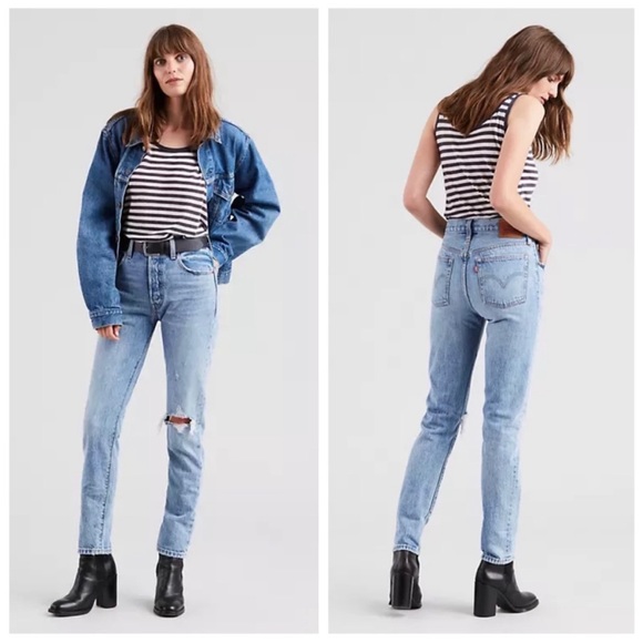 Levi's Denim - 501 Skinny Jean in “Can’t Touch This”